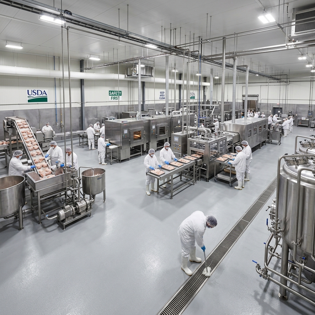 Food Processing Flooring